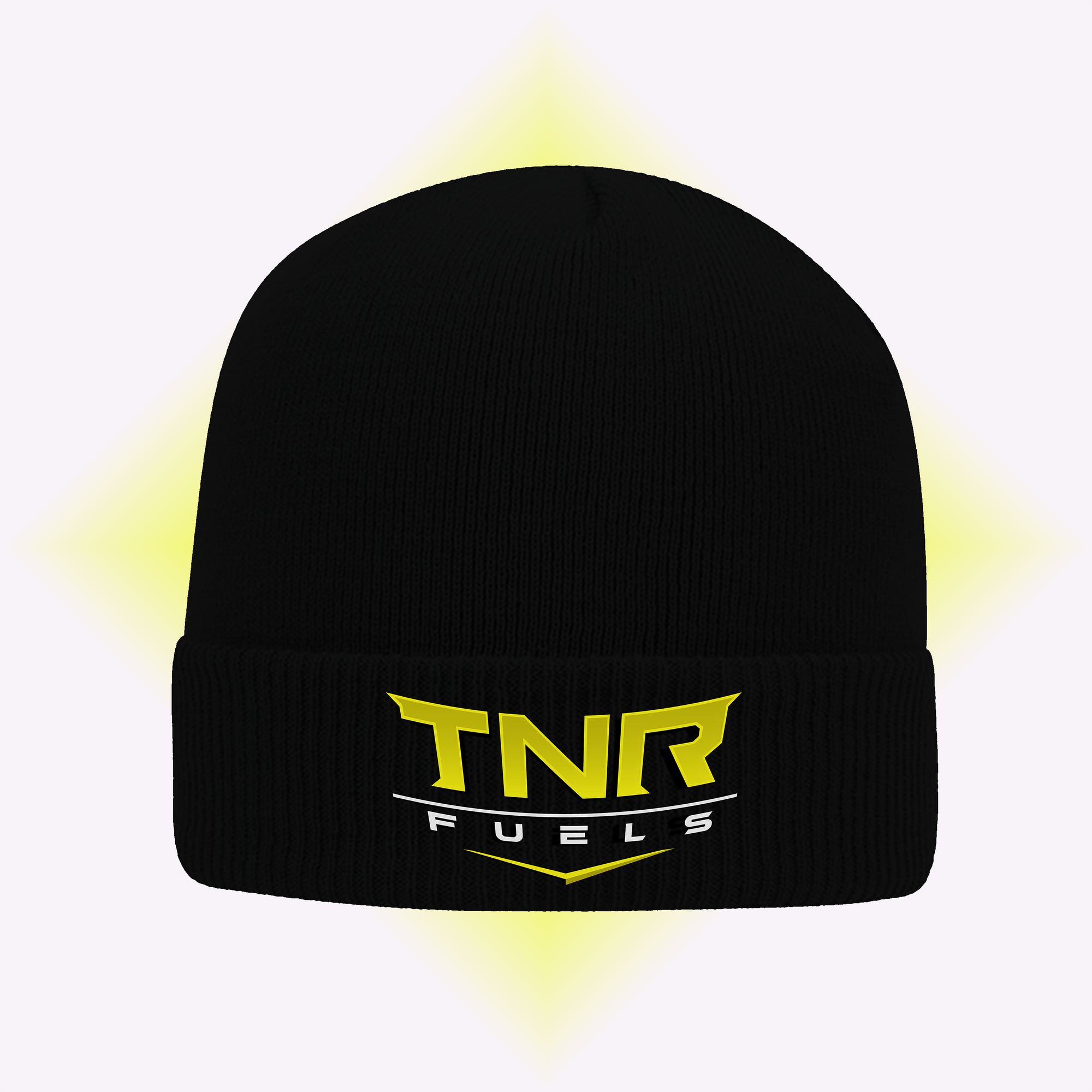 FOLDED BEANIE - BLACK