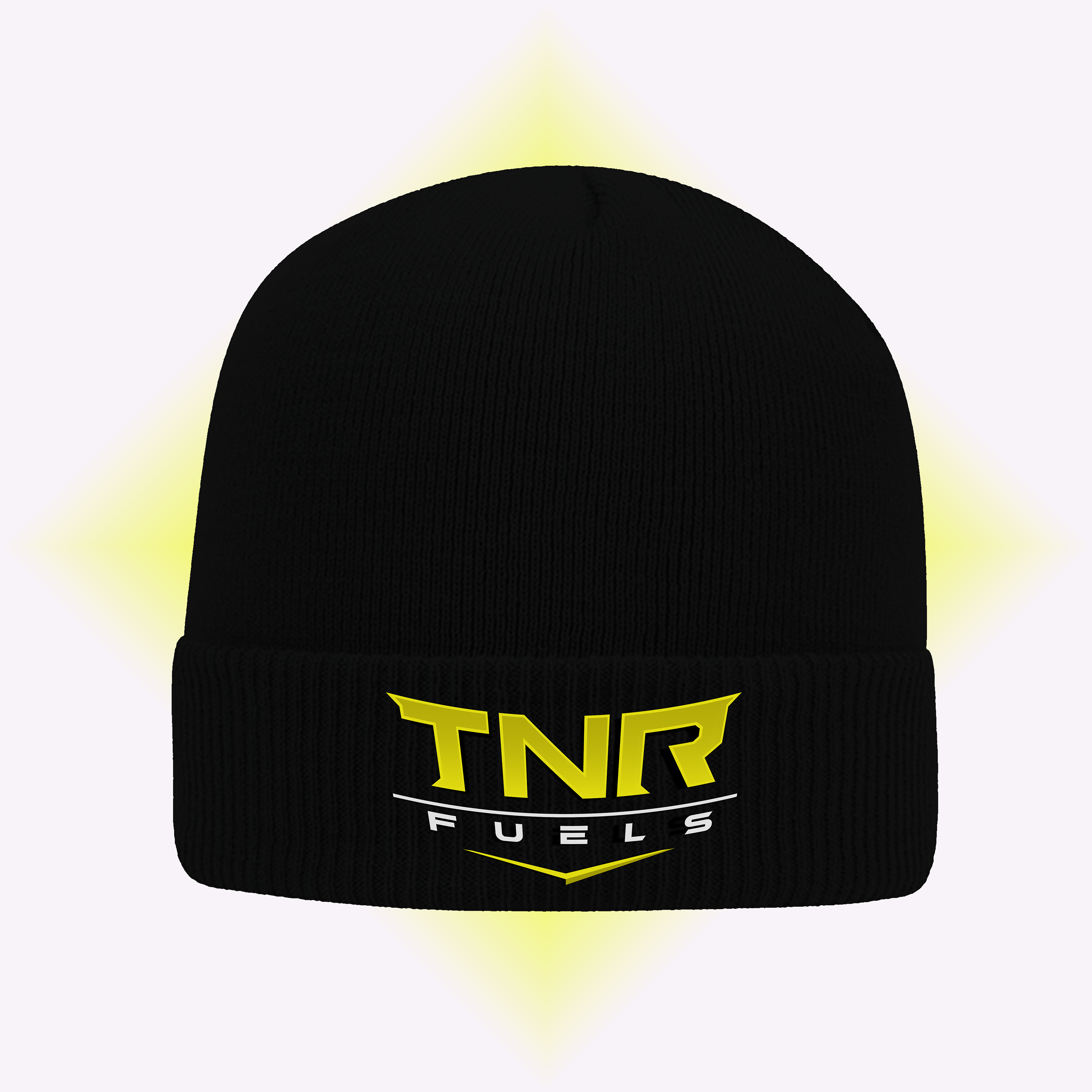 FOLDED BEANIE - BLACK