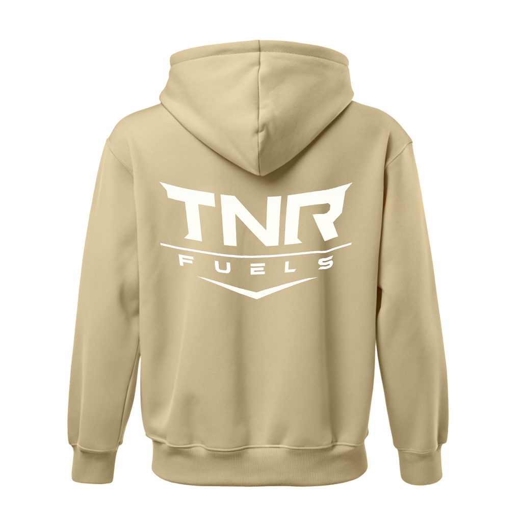 BEIGE & WHITE TNR HOODIES